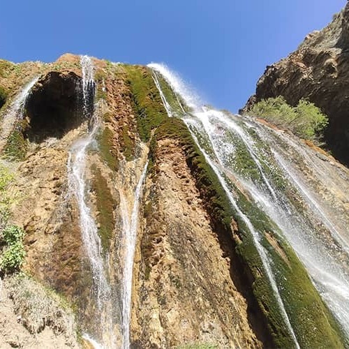 معرفی آبشار پونه زار در اصفهان