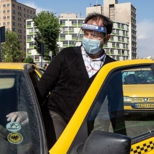  نخستین تصویر از جریمه نزدن ماسک در خودرو