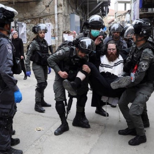 Orthodox Jews in Occupied Palestine Resist Curfew Law