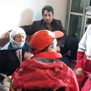  پیدا شدن ۵ زائر گمشده توسط نجاتگران هلال احمر در مهران