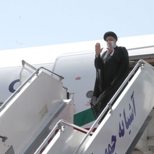 President Raisi departs for Doha
