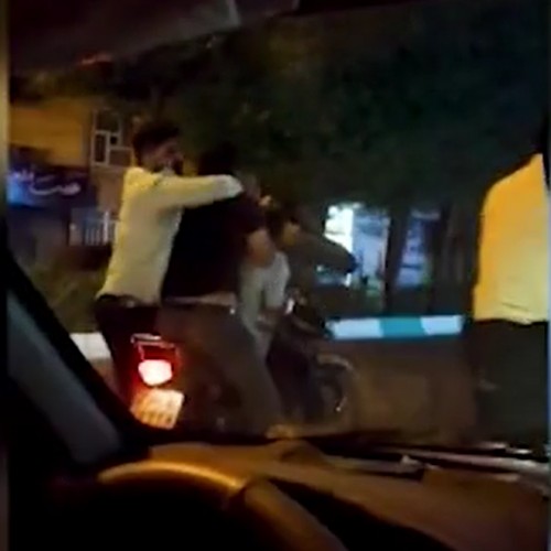 پشت پرده ویدیوی منتشر شده از رفتار خشن پلیس با یک معترض