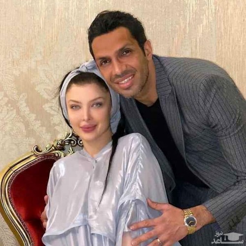 پست عاشانه و ابراز علاقه سپهر حیدری به همسر زیبایش