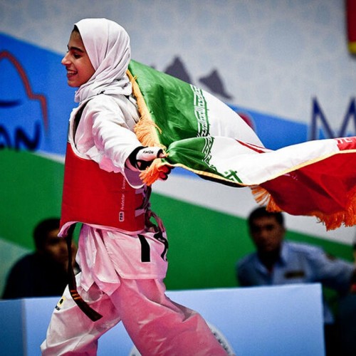 قهرمانی دختران تکواندو ایران در جهان