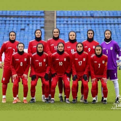قهرمانی تیم ملی فوتبال جوانان دختر ایران در تورنمنت آسیای مرکزی