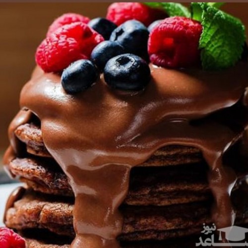 روش تهیه کیک شکلاتی پنکیک خوشمزه