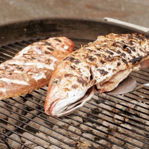 روش تهیه ماهی کبابی به همراه روش طبخ باقالی پلو به سبک رستورانی