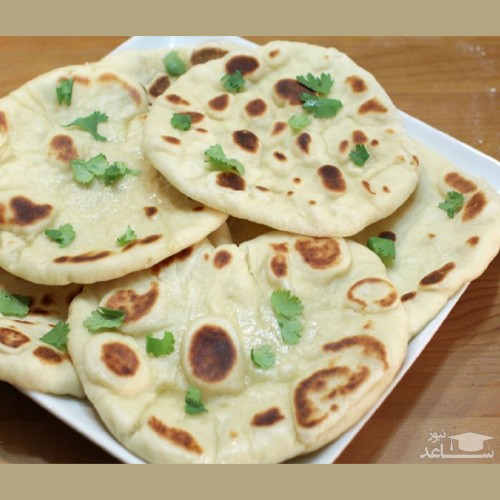 روش تهیه نان سنتی هندی لذیذ با 2 روش