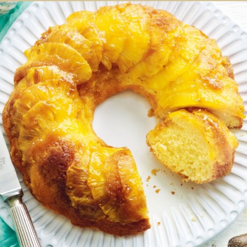 روش تهیه کیک آناناس و گردوی خوشمزه و ساده