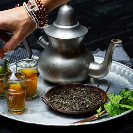 روش تهیه چای مراکشی