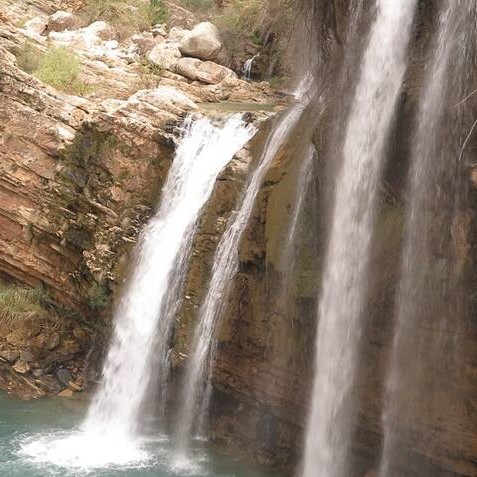 Shevi (Tele Zang) Waterfall, Dezful, South Persia