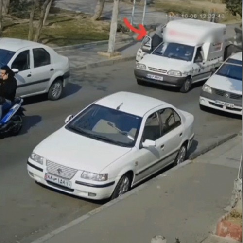 (فیلم) شیوه جدید سارقان در سرقت خودرو! 