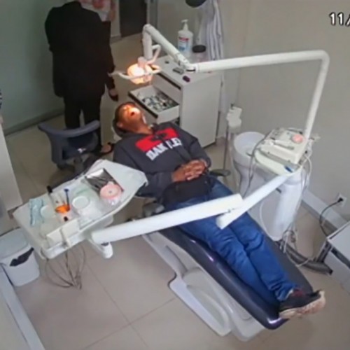 (فیلم) سرقت نافرجام از کلینیک دندانپزشکی