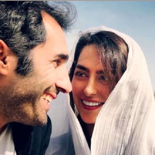 ست کردن هادی کاظمی و همسر بازیگرش