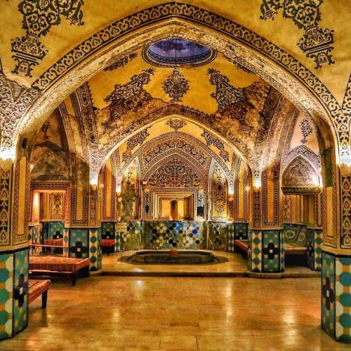 Sultan Amir Ahmad Bathhouse, Kashan City, Iran