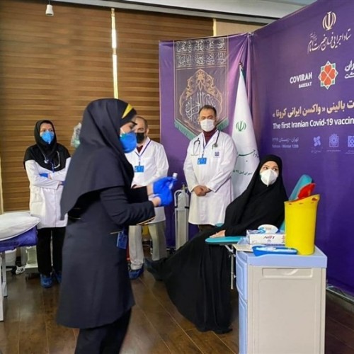 स्वदेशी ईरानी कोरोना वायरस वैक्सीन दूसरी बार स्वयंसेवकों पर प्रयोग कि गई