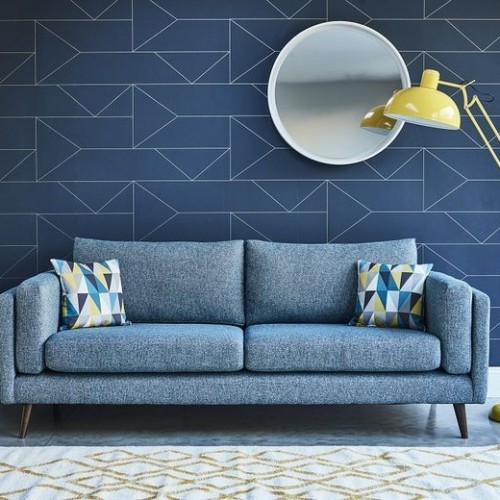 ترکیب رنگ مبل راحتی برای اتاق نشیمن منزل