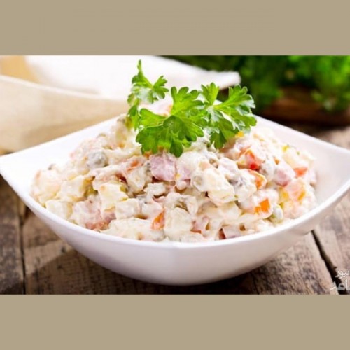 طرز تهیه سالاد الویه ی روسی
