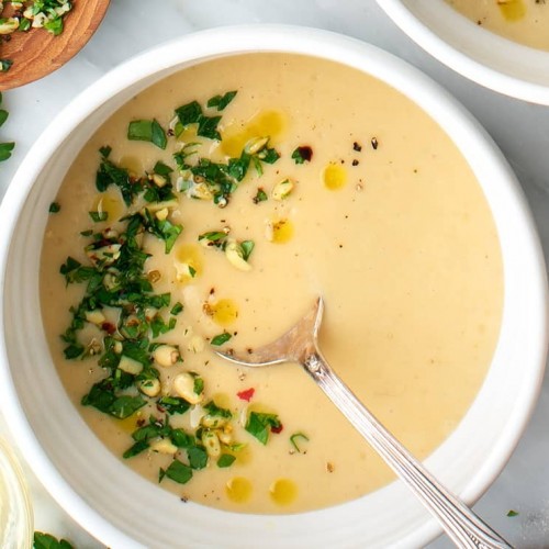 طرز تهیه سوپ تره فرنگی خامه ای