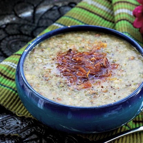 طرز تهیه آش عدس