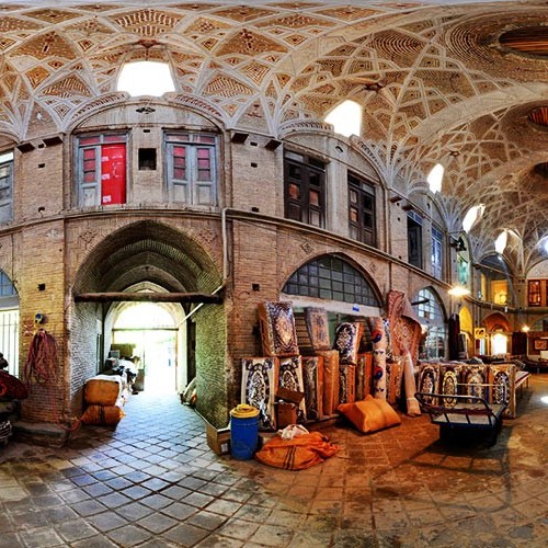 The Marvelous Bazaar in Central Iran