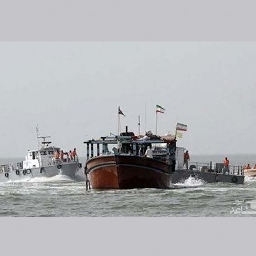 توقیف کشتی خارجی حامل سوخت قاچاق توسط سپاه در خلیج فارس