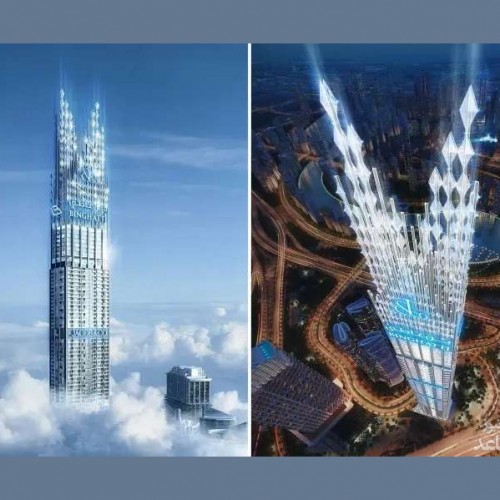 طراحی فوق لوکس بلندترین برج مسکونی جهان