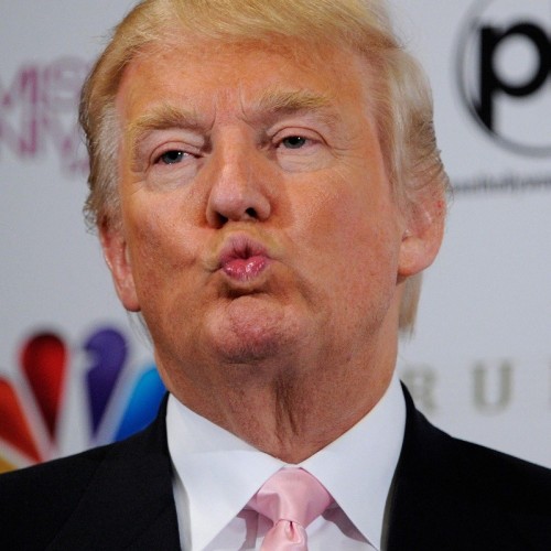 Trump: Ready to Kiss the Guys and Beautiful Women!