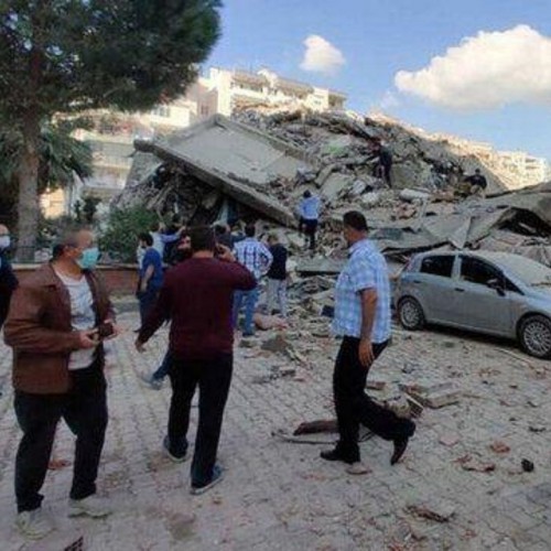 تصویری از زلزله ترکیه که در فضای مجازی ترند شد