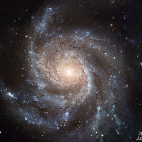 تصویری شگفت انگیز از برخورد دو کهکشان