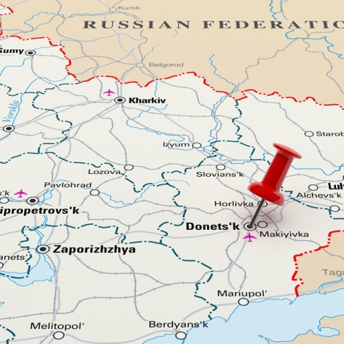 Ukraine crisis: Russian propaganda abundant on the ground in Donbas
