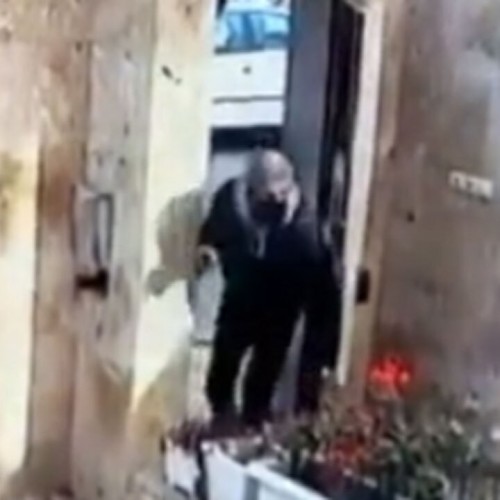 (فیلم) ورود یک سارق به ساختمان مسکونی برای سرقت برنج!