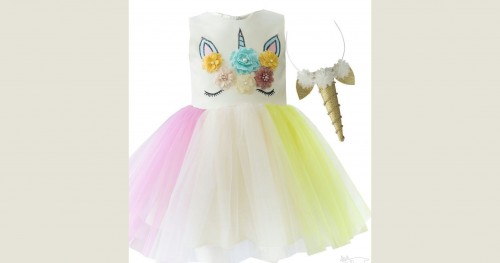 زیباترین مدل لباس برای تم تولد اسب تک شاخ