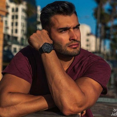 سام اصغری، بدنساز  و مدلینگ ایرانی و همسرش بریتنی اسپیرز