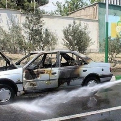 دختر و پسر تهرانی زنده زنده در آتش سوختند / مردم سعادت آباد شوکه شدند