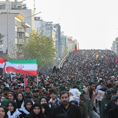 (عکس) استقبال تهران از شهدای مقاومت