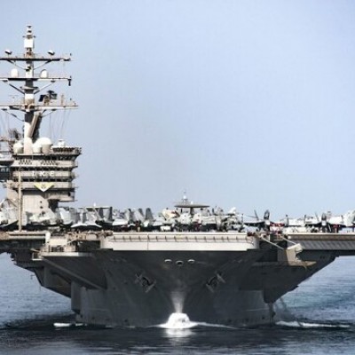 بزرگترین ناو هواپیمابر آمریکا به خلیج فارس رسید
